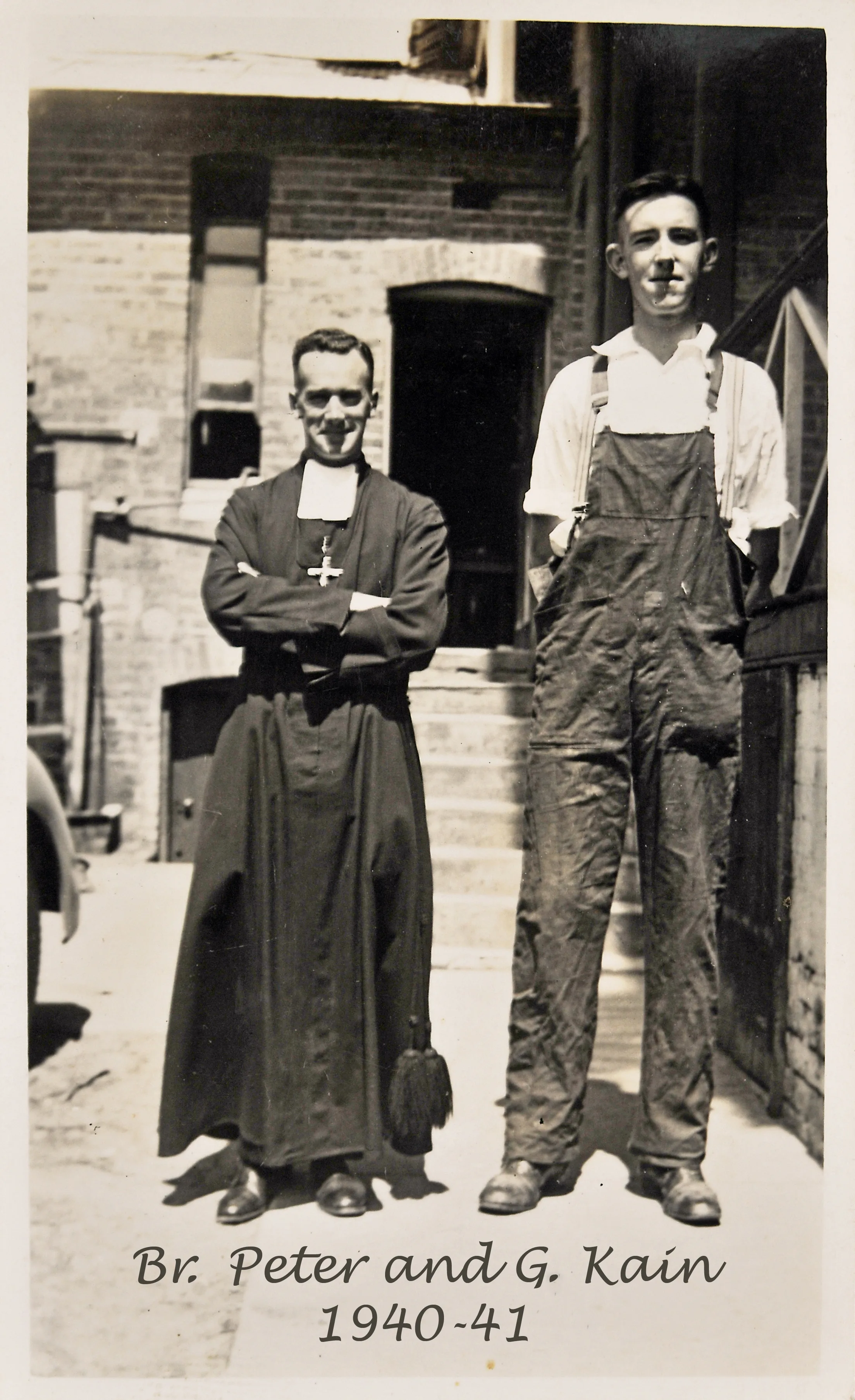 Br. Peter and G. Kain, 1940