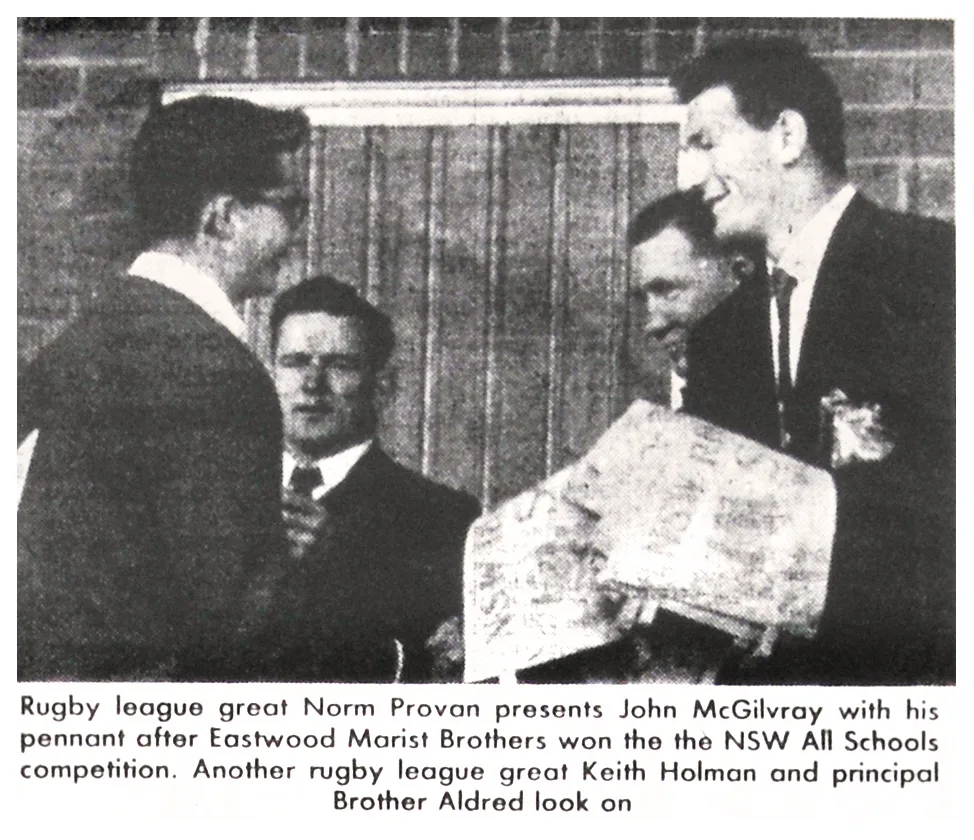 NSW All Schools Rugby League Champions, 1955