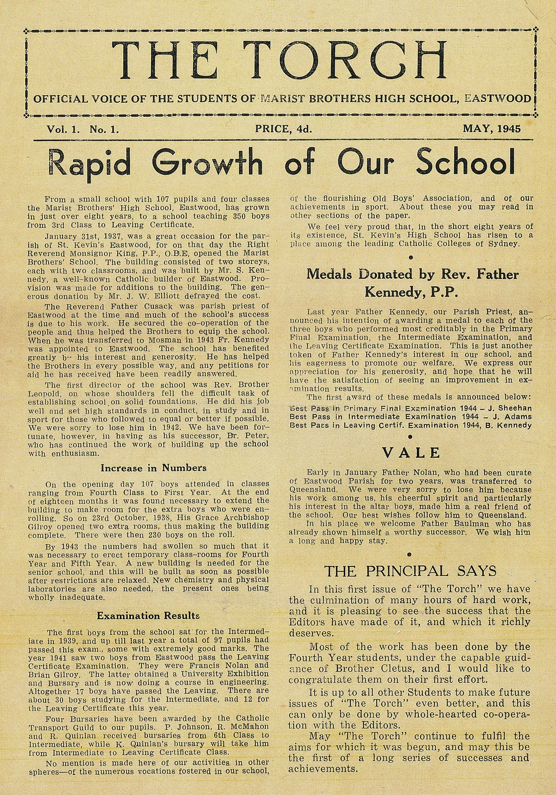 Archive photograph, 1945