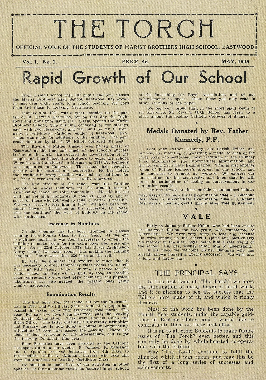 Archive photograph, 1945