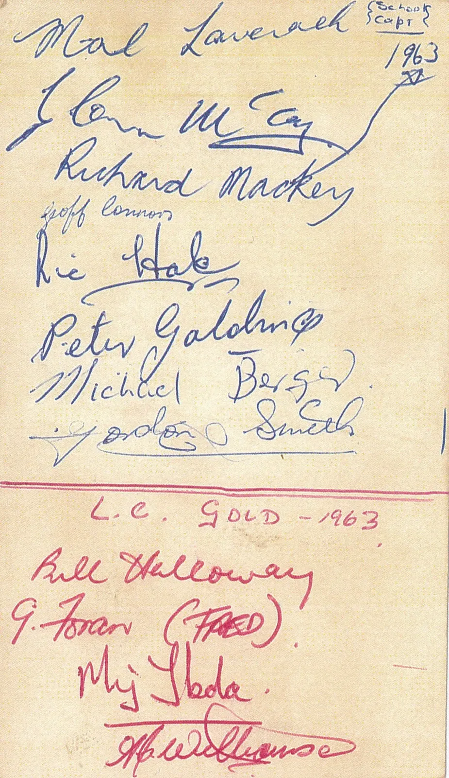 Archive photograph, 1963